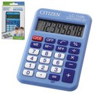 Калькулятор CITIZEN карманный LC-110NBLCFS, 8 разрядов, двойное питание, 87?58 мм, синий