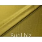 Атласный натуральный шелк, однотонный, цвет - amber green/17-0840 tpx