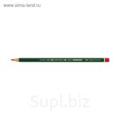 Карандаш специальный перманентный Faber-Castell CASTELL®, красный, карт/короб 119121