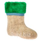 Валенки детские Медвежонок с отделкой МИКС р 25