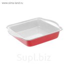 Форма для выпечки с керамическим покрытием "Флёри. Квадрат" 27х22х4,5 см