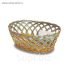 Корзинка плетеная "Мульти", 25х19х9 см