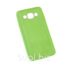 Зеленый силиконовый чехол для Samsung Galaxy A3 Pudding Case 
