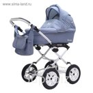 Коляска 2 в 1 FENIX PRIME Classic (BartPlast) 04 светло-синий джинс