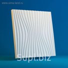 Гипсовая 3D панель "Ламинария" 500х500
