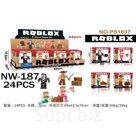 Игрушка NW-187 Фигурки Роблокс 24шт в дисплей