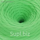 Пряжа трикотажная широкая KNITKA 100м/300гр , ширина 7-9 мм (зел.яблоко)