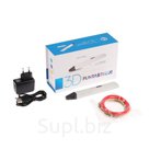 3D ручка FUNTASTIQUE RP800A ABS и PLA с дисплеем белый пластик 3 цвета