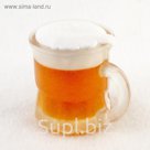 Силиконовая форма для мыла "Пивная кружка"
