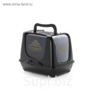 Туалет закрытый Moderna Trendy Cat "Люксори Пет" для кошек, 50 х 39.5 х 37.5 см