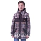 Парка для мальчика рост 140 см цвет синий