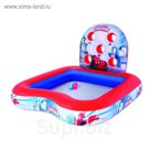 Игровой центр-тир "Человек-паук", 155 х 99 см, 6 мячей, от 3 лет