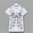 Футболка женская Butterfy р 48 белый