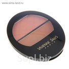 Румяна для лица двойные Vivienne Sabo Teinte Delicate, тон 13, 5 г