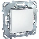 UNICA Выключатель одноклавишный в рамку белый (MGU5.201.18ZD)