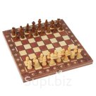 Настольная игра 3 в 1 Эгрето шахматы шашки нарды 29х29 см