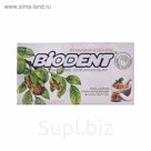 Жевательная резинка без сахара "Biodent" со вкусом Ладана и Грецкого ореха (7 стиков)
