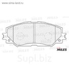 Тормозные колодки передние MILES E100135