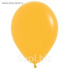 Шар латексный 9", пастель, набор 100 шт., цвет тёмно-жёлтый 021
