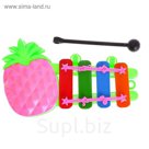 Металлофон "Фруктовое настроение", МИКС