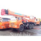 Аренда автокрана КамАЗ "БАТЫР" - вездеход 6*6 г/п 25 тонн, стрела 21, 28, и 31 метр.