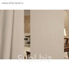 Ткань портьерная, ширина 280 см, канвас