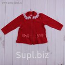 Куртка для девочки "Матрёшка", рост 86 см (52), цвет красный (арт. ДДД656602_М)