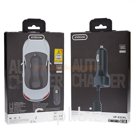 Автомобильное з/у JoyRoom UP-522ALm (2.1A - USB) с встроенным кабелем