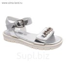 Туфли открытые для девочки, 12 пар в коробе 21-393A/12