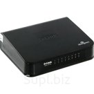 Коммутатор D Link DES 1016A E1B неуправляемый настольный 16x10 100BASE TX