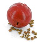 Игрушка шар для корма для кошек оранжевый