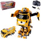Робот-трансформер радиоуправляемый TRUCKBOT, работает от аккумулятора, заряд от USB
