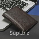 Портмоне мужское, 3 отдела, для карт, цвет кофе
