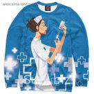 Свитшот женский "Медсестра", размер M VRC-838874