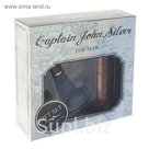 Подарочный парфюмерный набор для мужчин Captain John Silver: туалетная вода, 30 мл + дезодорант, 75 мл