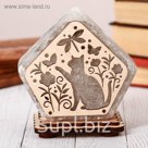 Соляная лампа "Кошка"