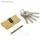 Цилиндровый механизм ЕСО Z Л-60, 30х30, цвет латунь