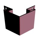 Наружный угол FineBer Plus Бордо 3,05м.(уп. 5 шт.)