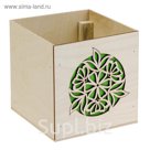 Подарочная коробка " Цветы", 15 х 15 х 15 см