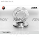 Диск тормозной передний Fenox TB219304