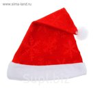 Колпак со снежинками и крапинкой