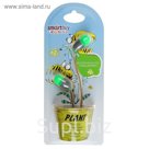Наушники проводные SmartBuy PLANT, зеленые/серые