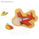 Рамка-вкладыш малая "Самолётик", 5 элементов