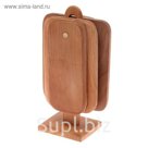 Набор разделочных досок "Премиум", с подставкой, массив бука, 4 шт.