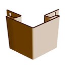 Наружный угол FineBer Бежевый 3,05м.(уп.5 шт.)