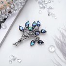 Брошь Галиотис деревце