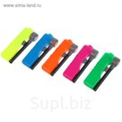 Зажигалка для газовой плиты с фонариком, не заправлена, газ, складная, 11 см, микс