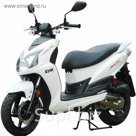 Скутер Jet4 R Naked 50, белый матовый