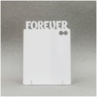 металлическая фоторамка с надписью forever
