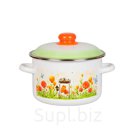 Кастрюля 5,5л цилиндрическая Голландская (7RD221М) эмалированная сталь